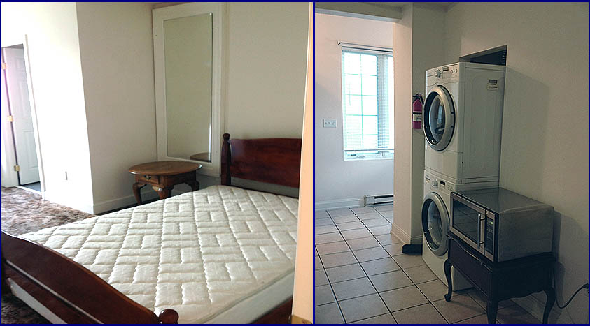 424 W Main Apt-C bedroom - washer & dryer
