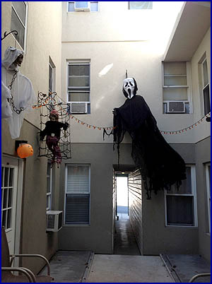 Courtyard Halloween